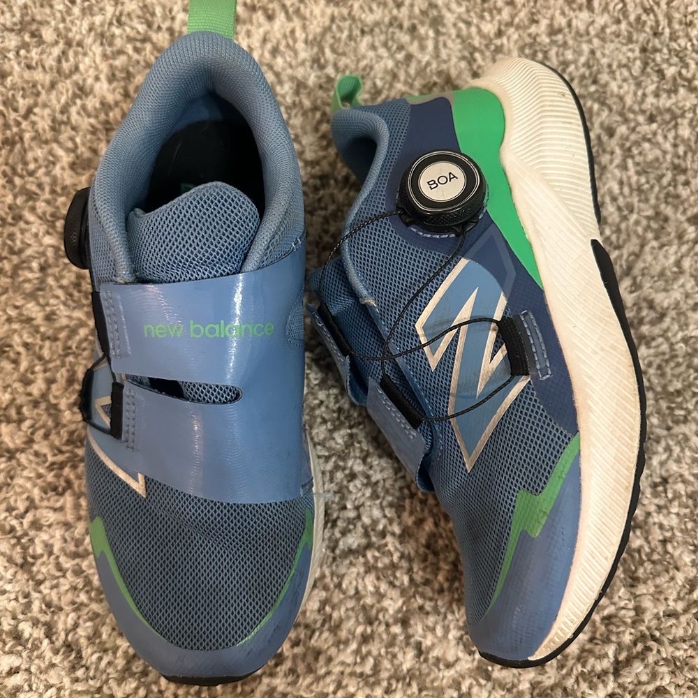 New Balance Kids Sneakers in Blue and Green